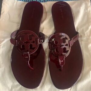 Tory Burch Millers - New Without Box - Size 11 - Burgundy